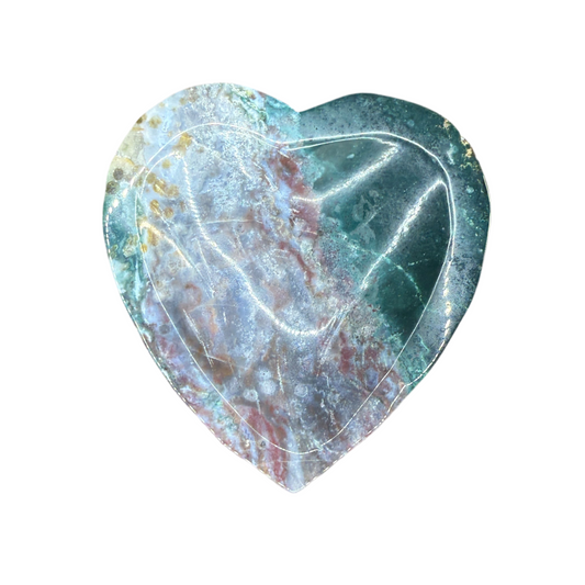 Ocean Jasper Heart Bowl