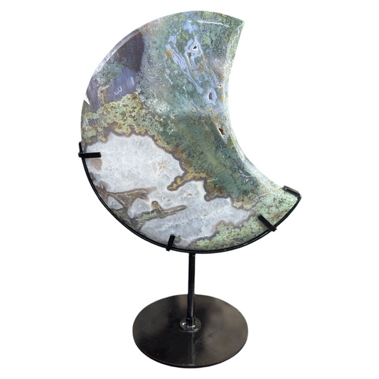 XL Moss Agate Moon