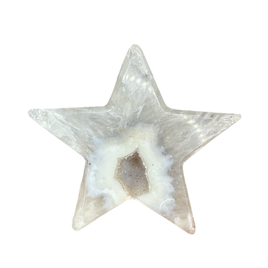 Druzy Agate Star