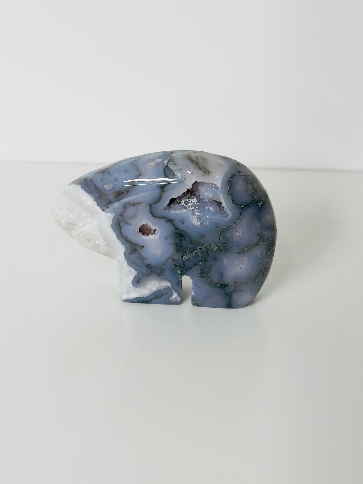 Moss Agate Bears