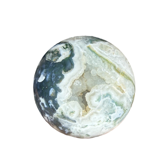 Moss Agate Sphere