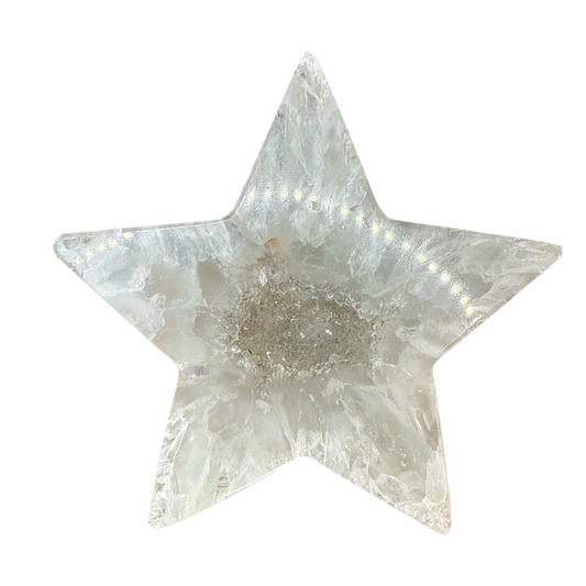 Druzy Agate Star