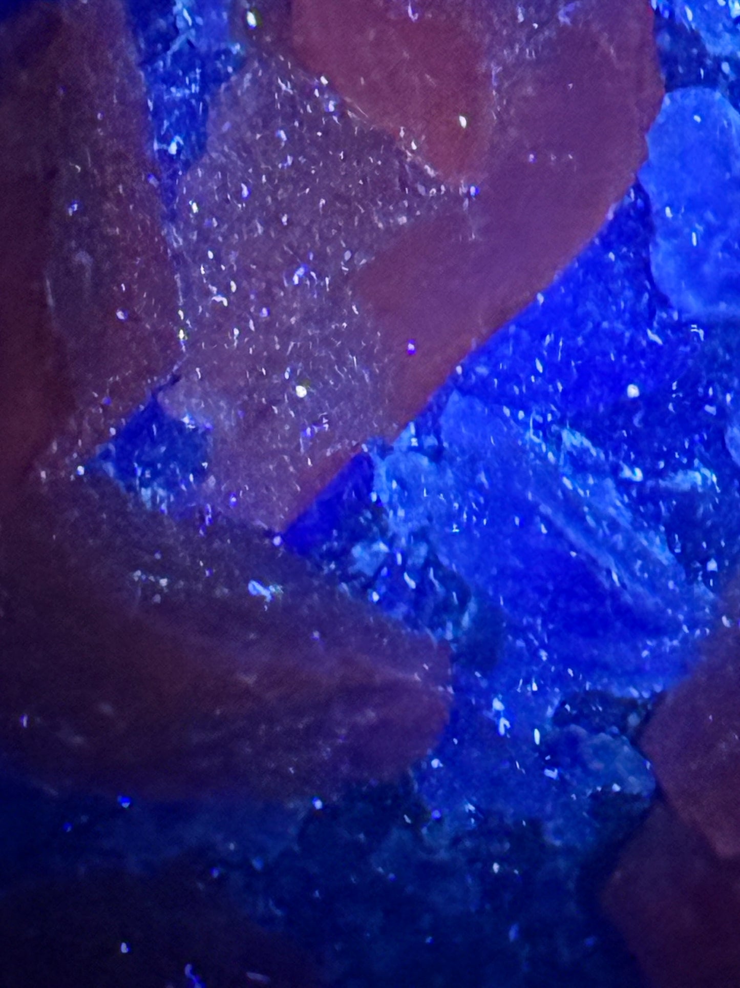 Fluorite With Calcite Double UV