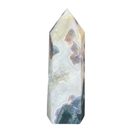 XL Moss Agate Tower