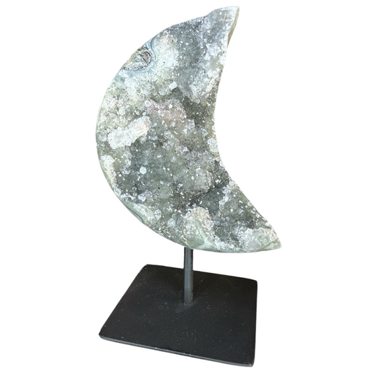 Green Amethyst Moon (Comes With Stand)