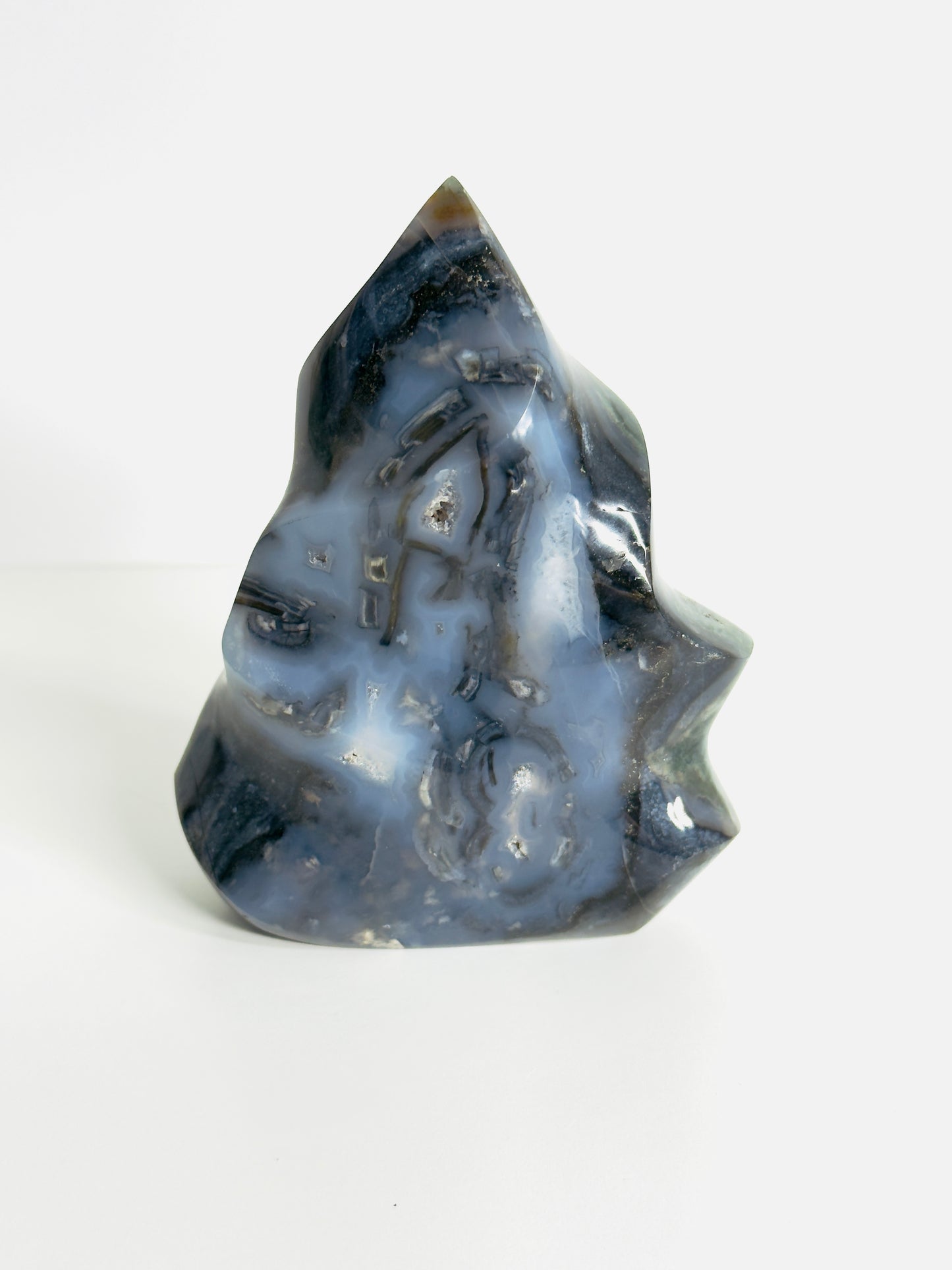 Ocean Jasper Agate Flame