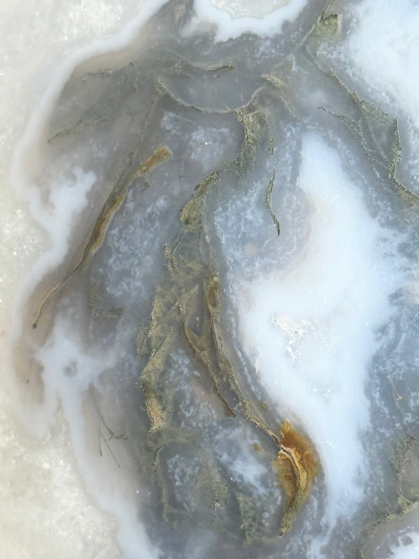 XL Moss Agate Sphere