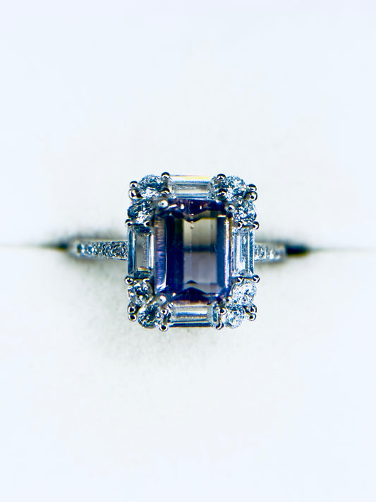 HQ .925 Adjustable Ametrine Ring