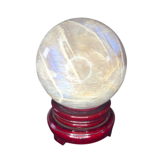 XL Moonstone Sphere ! Super Flashy Huge Bowling Ball!