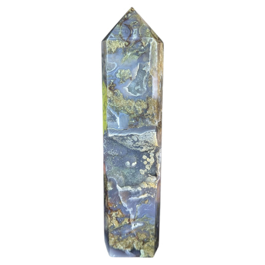 XL Moss Agate Tower