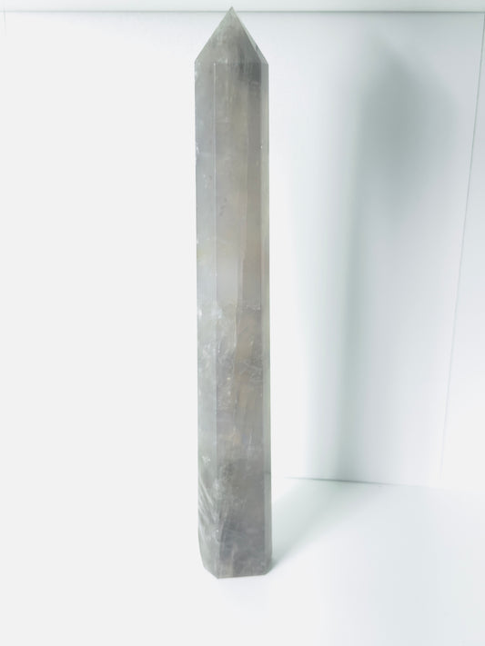 Lavender Rose Quartz Statement Tower