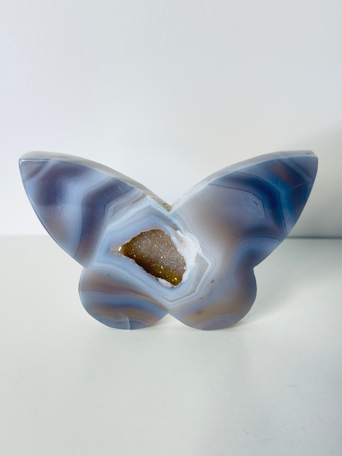 Druzy Agate Butterfly