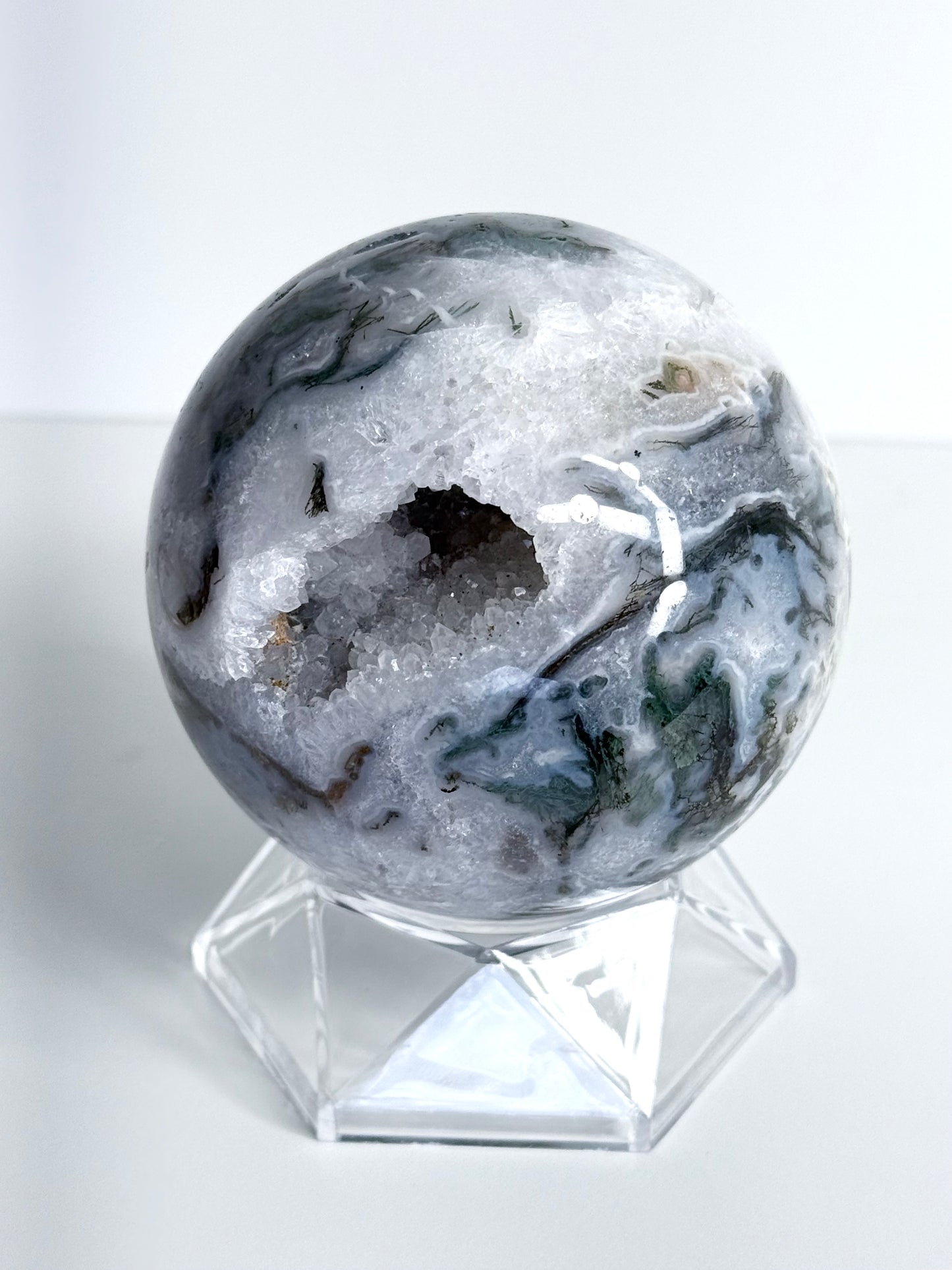 Moss Agate Sphere