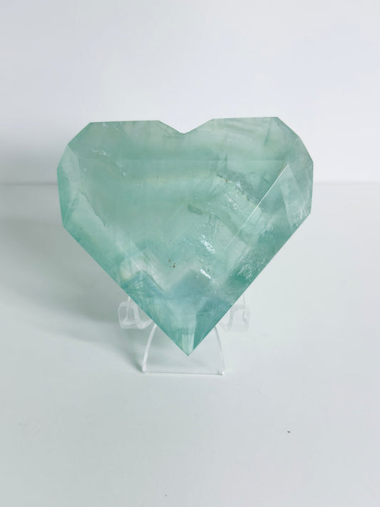 Fluorite Heart