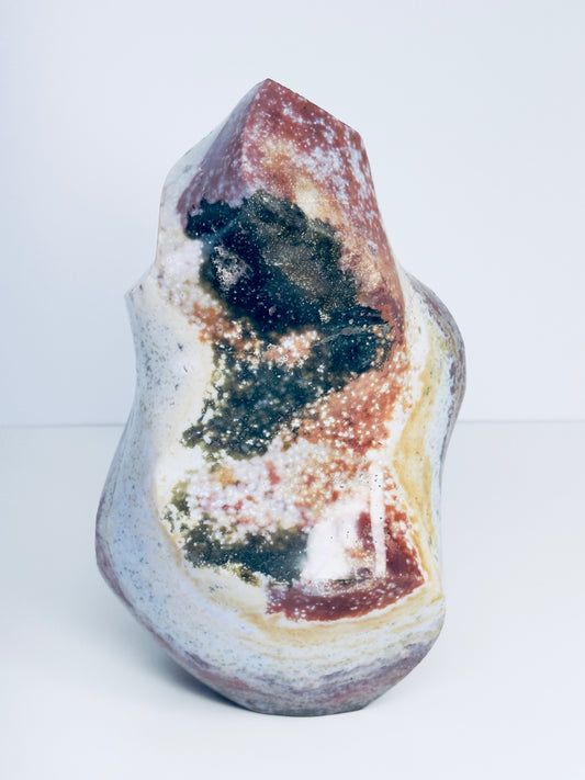 Pastel Ocean Jasper Flame