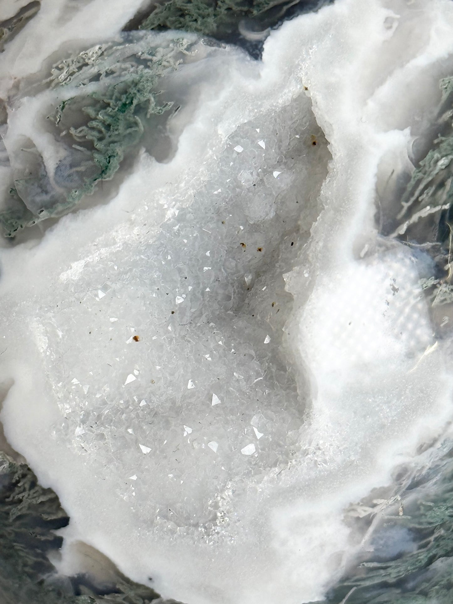 Moss Agate Sphere