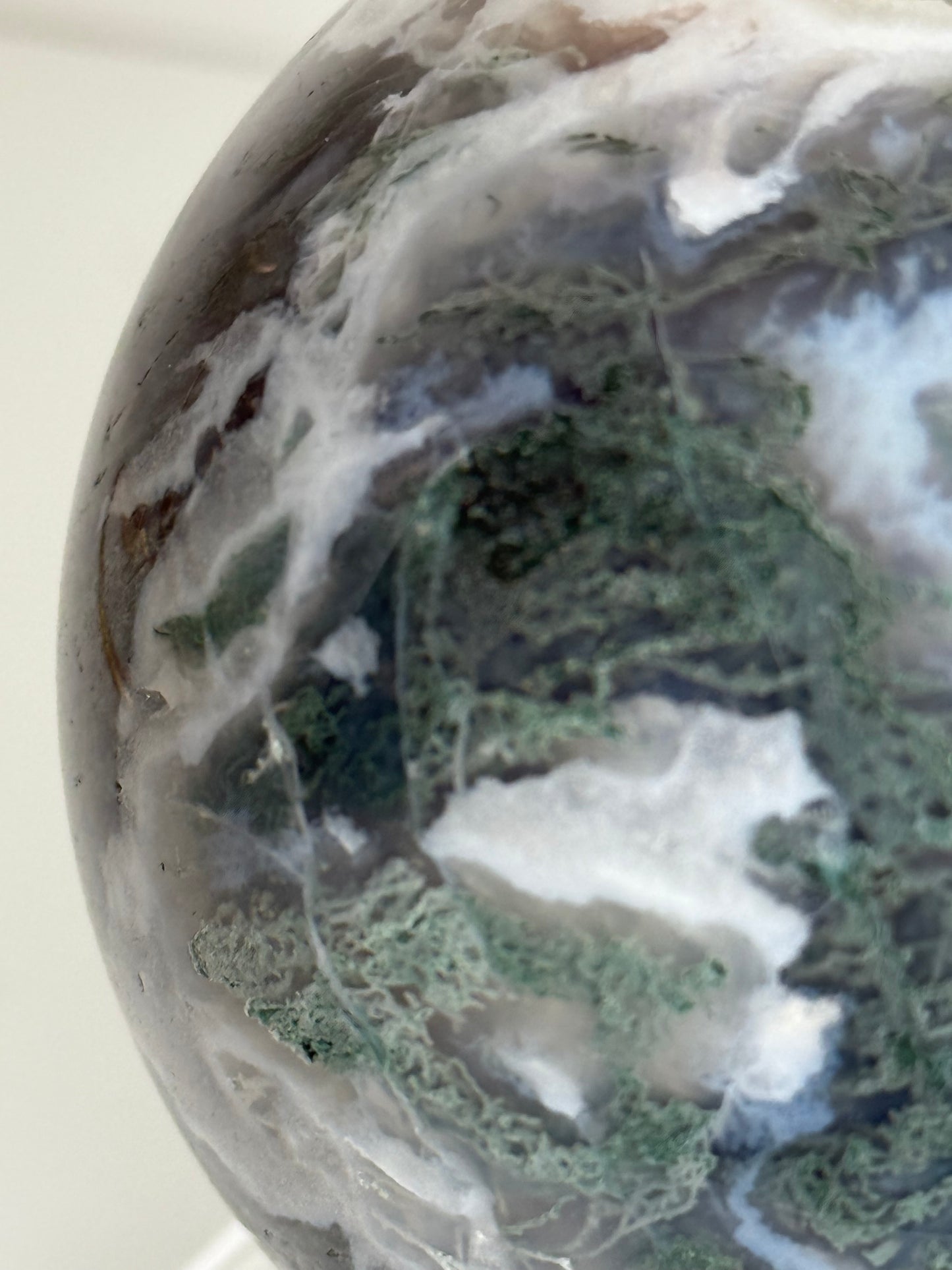 Moss Agate Sphere