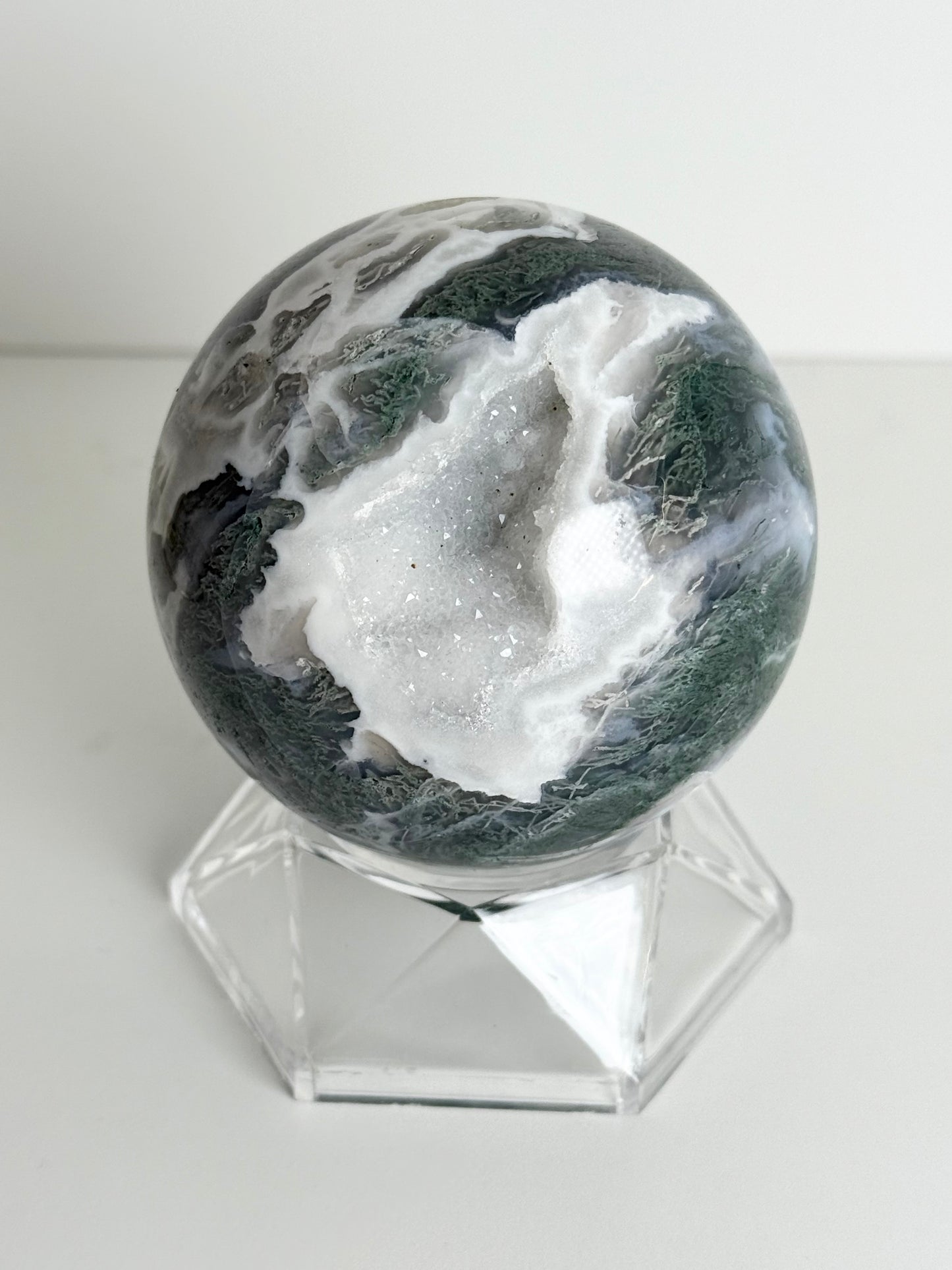 Moss Agate Sphere