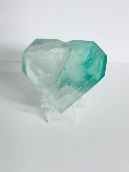 Fluorite Heart
