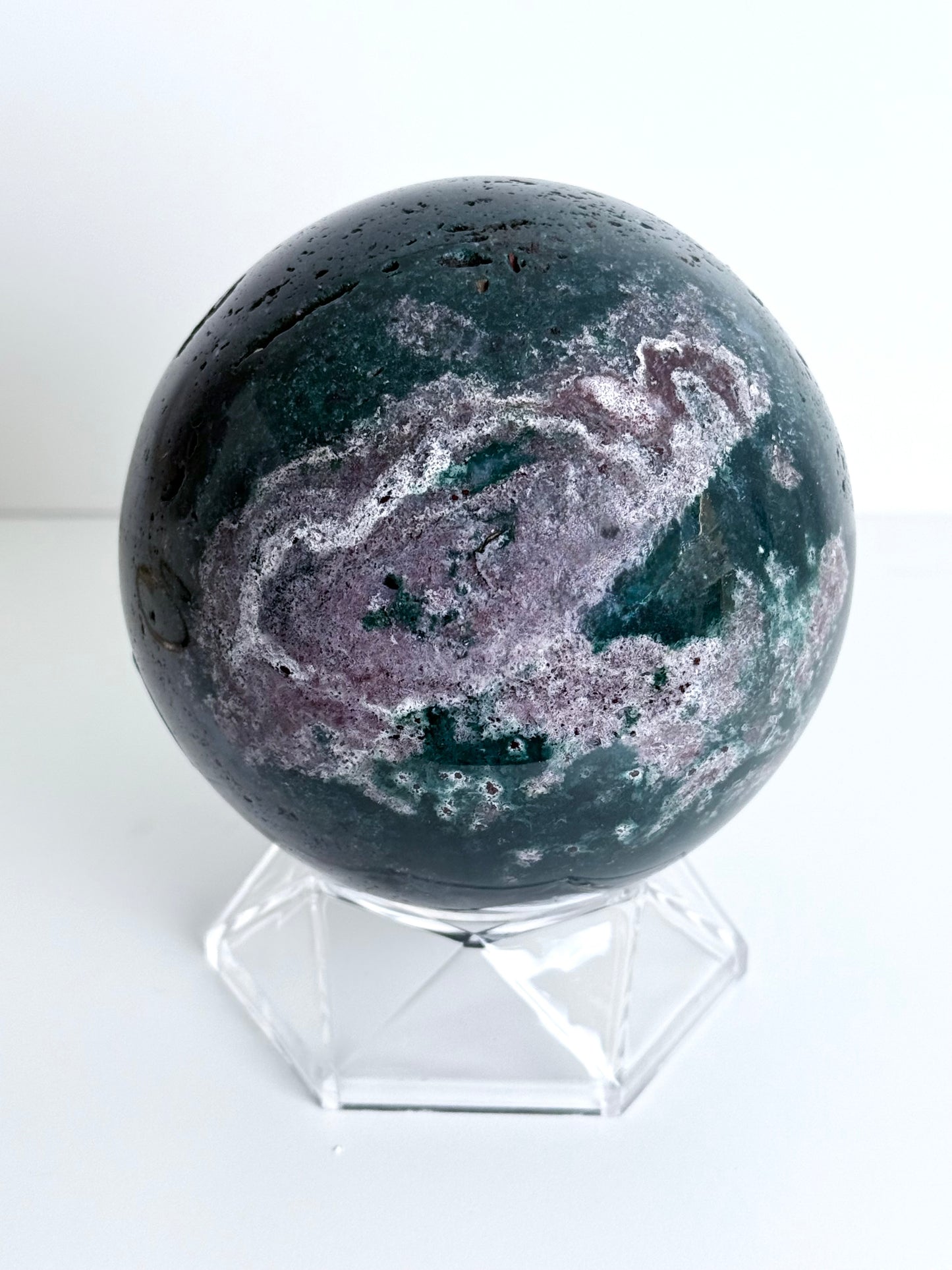 Purple Ocean Jasper Sphere