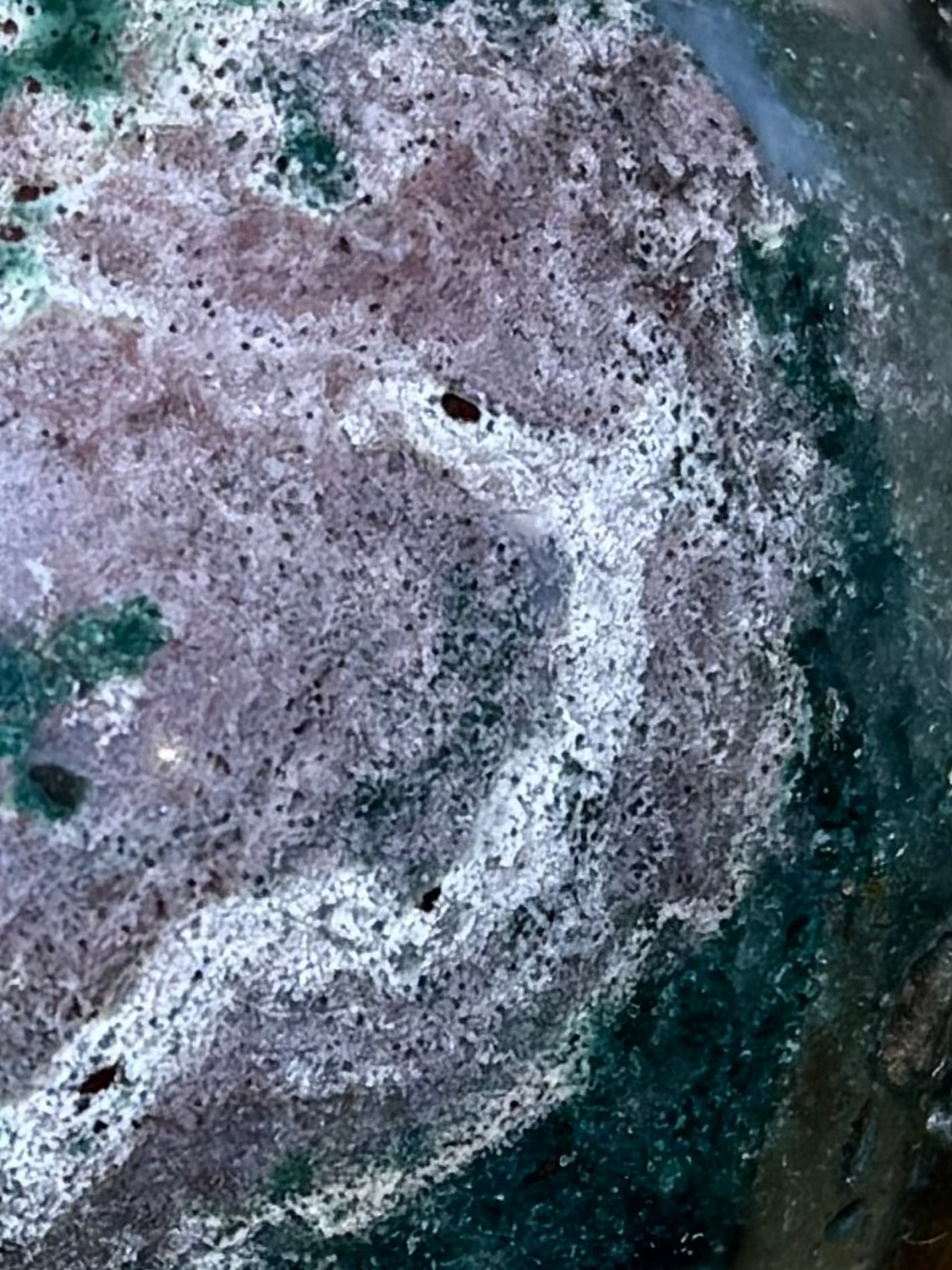 Purple Ocean Jasper Sphere