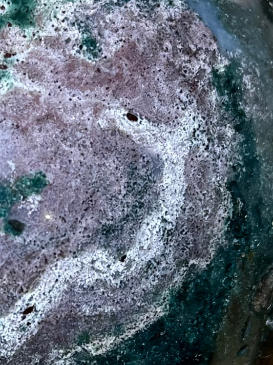 Purple Ocean Jasper Sphere